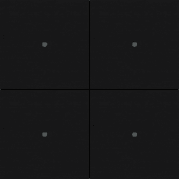 INT-AB4.02S KNX Intensity Alu Black 4F, Secure