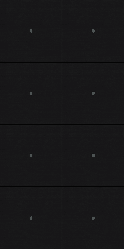 INT-AB8.02S KNX Intensity Alu Black 8F, Secure