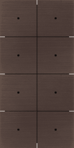 INT-BN8.02S KNX Intensity Bronze 8F, Secure